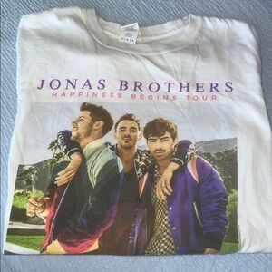 Jonas Brothers 2019 Happiness Begins Tour T-Shirt with locations!